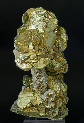 Arsenopyrite-Marcasite with Calcite and Muscovite. 
