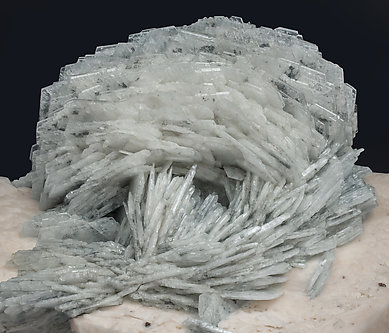 Albite (variety cleavelandite) with Orthoclase. 
