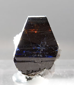 Anatase with Albite. Light behind